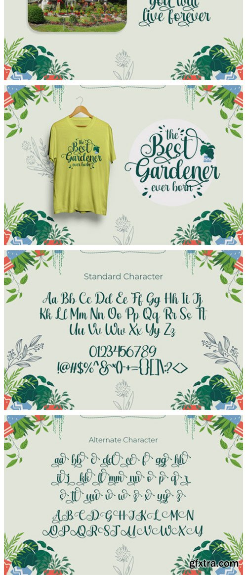 Rashida Garden Font