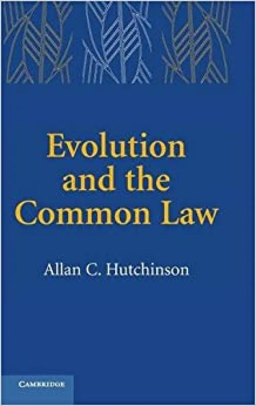  Evolution and the Common Law 