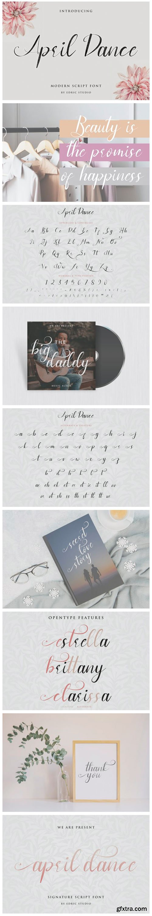 April Dance Font