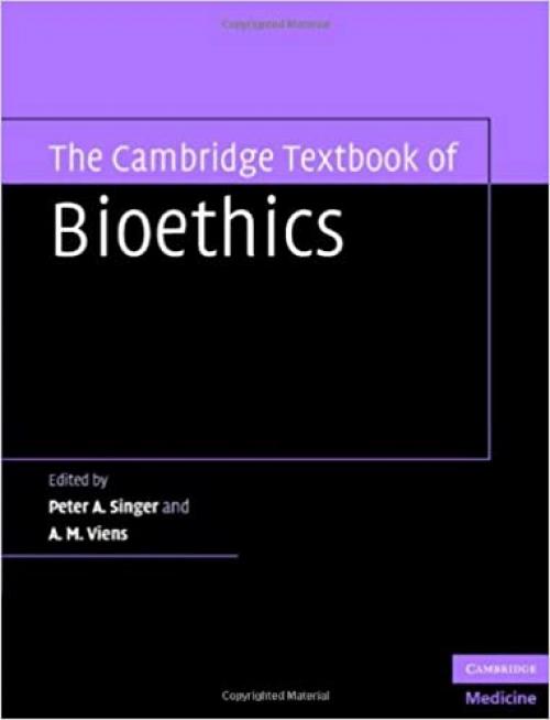  The Cambridge Textbook of Bioethics 