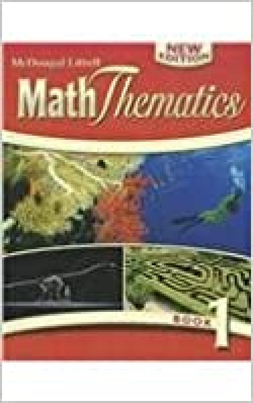  MathThematics: Student Edition Book 1 2008 