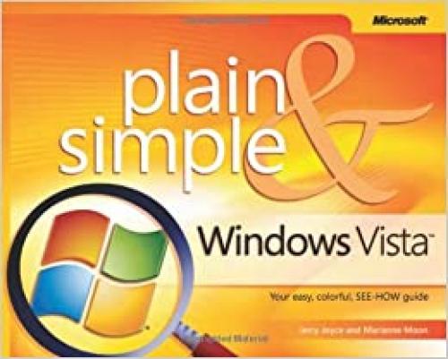  Windows Vista(TM) Plain & Simple 