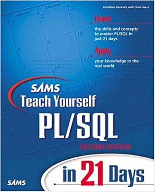  Sams Teach Yourself PL/SQL in 21 Days 