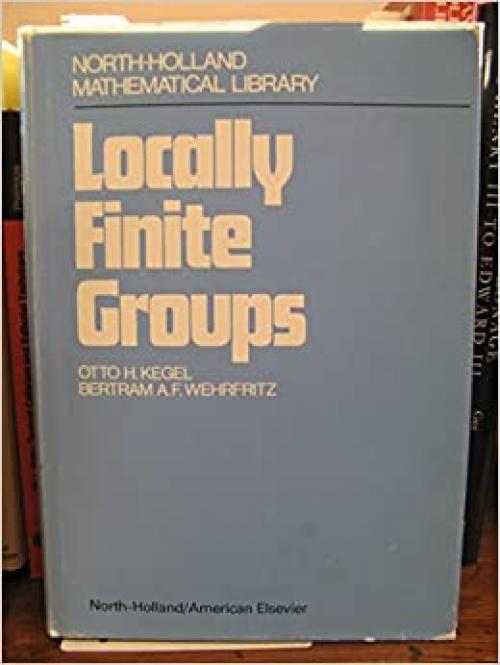  Locally Finite Groups: v. 3 