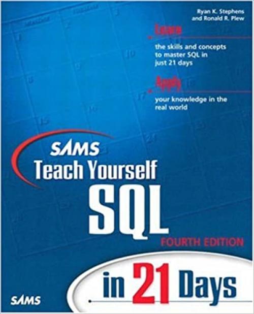  Sams Teach Yourself SQL in 21 Days 