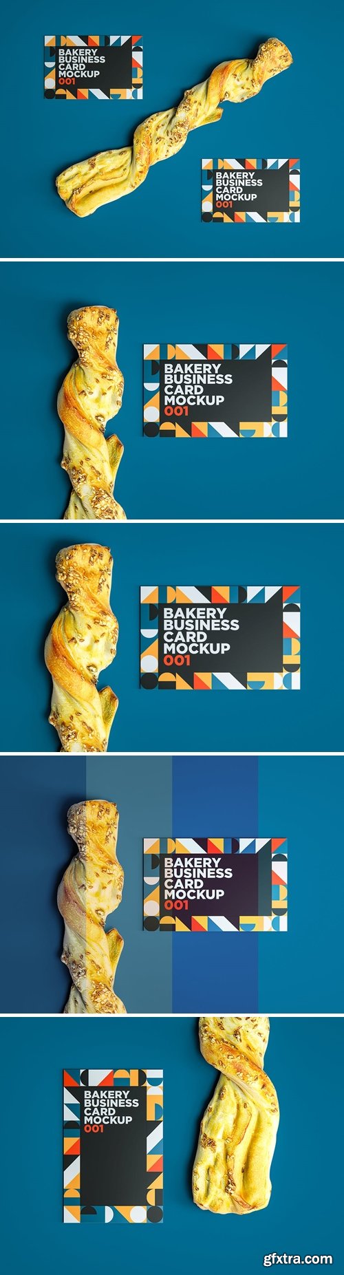 Bakery Business Card Mockup 001