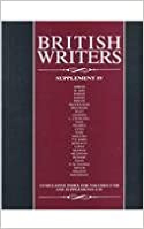  British Writers: Supplement IV 