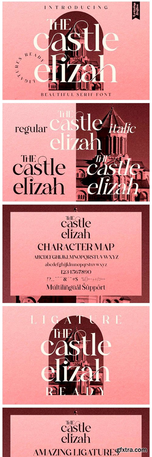 The Castle Elizah Font