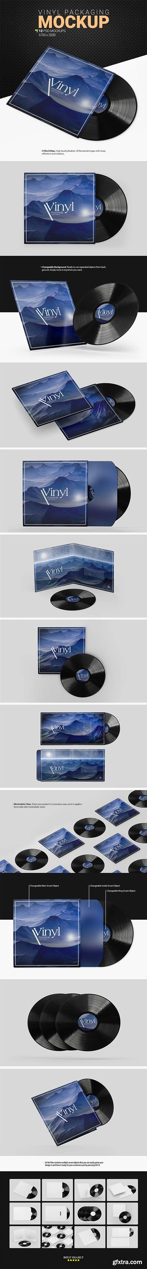 Vinyl Record Mockup