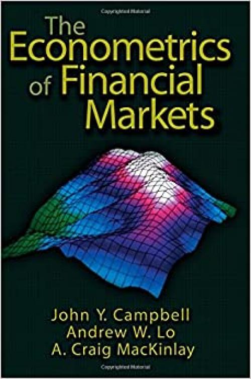 The Econometrics of Financial Markets 