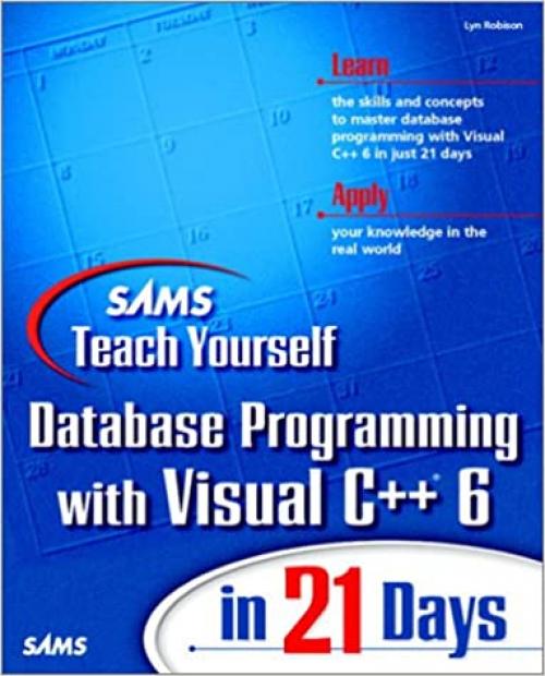  Sams Teach Yourself Database Programming with Visual C++ 6 in 21 Days 