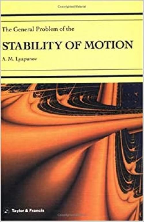  General Problem of the Stability Of Motion 