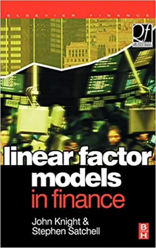  Linear Factor Models in Finance (Quantitative Finance) 