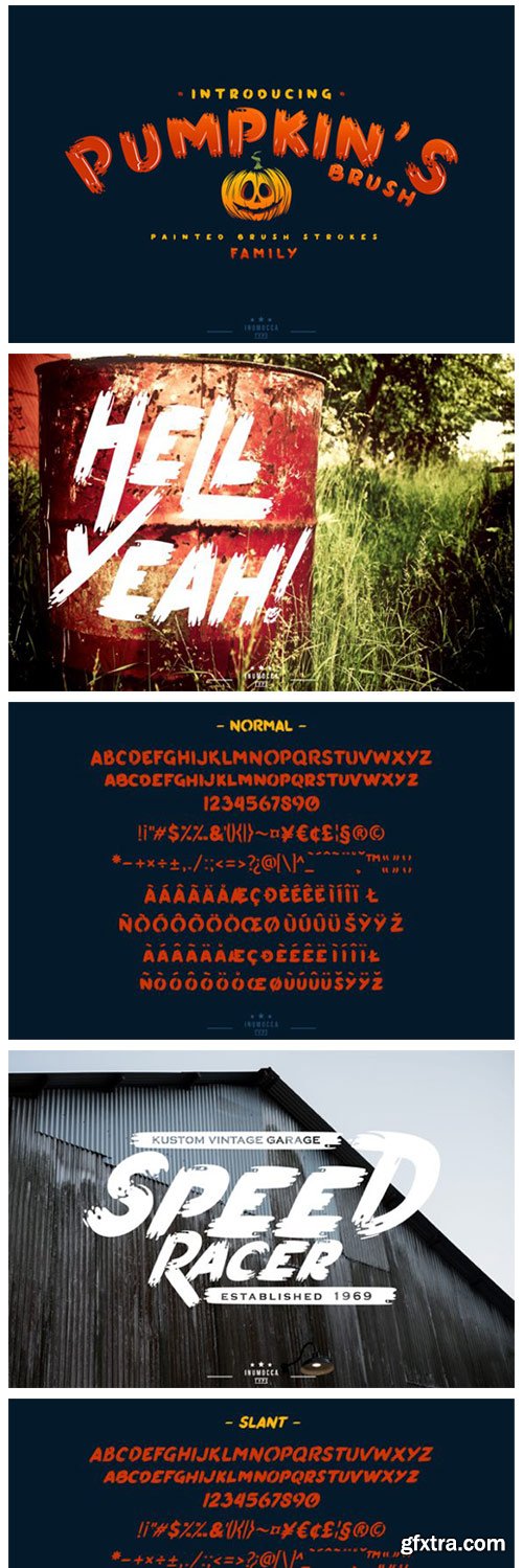 Pumpkin&rsquo;s Brush Font