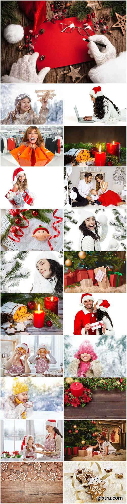 New Year and Christmas stock photos 93