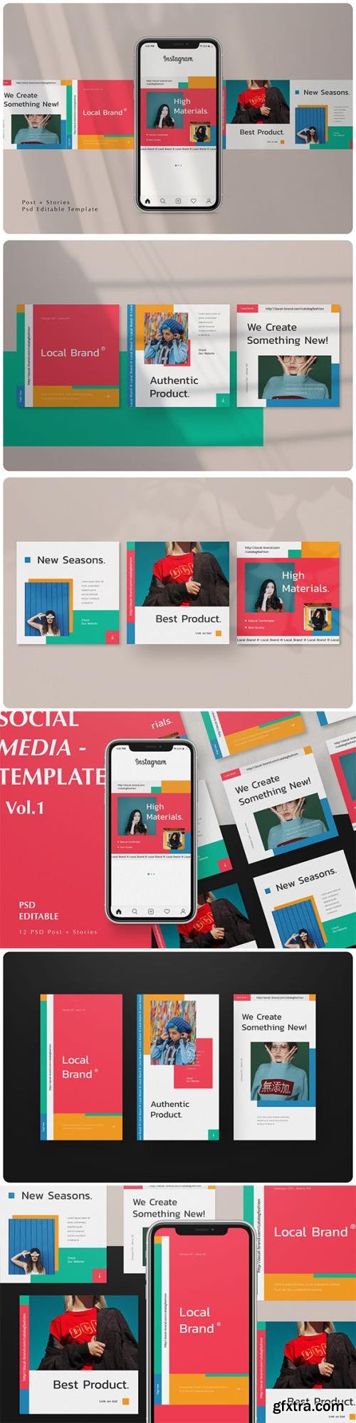 Social Media Template Instagram