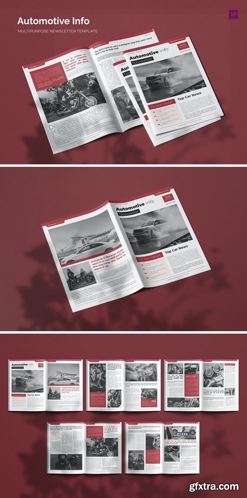 Automotive Info - Newsletter Template