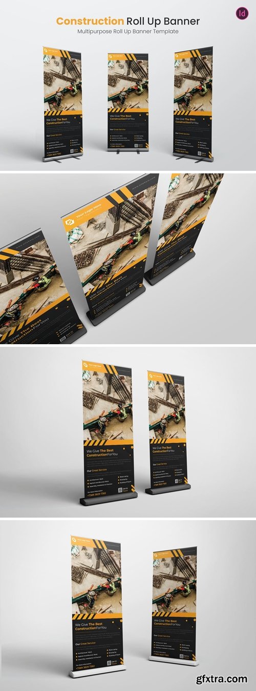 Construction Roll Up Banner