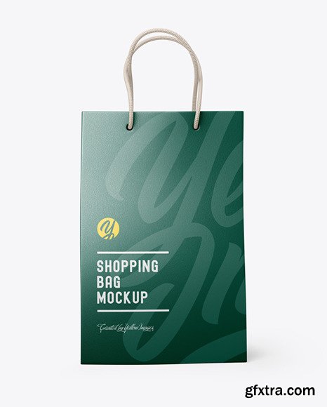 Leather Shopping Bag With Handles mockup 72478