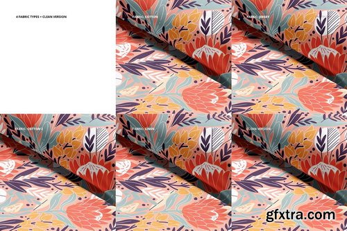 CreativeMarket - Fabric Roll Mockup - 5723146