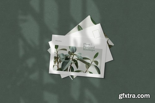 CreativeMarket - Flyer / Postcard Mockups - 5723458