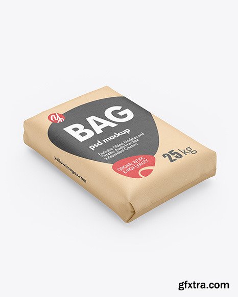 Kraft Bag Mockup 72512