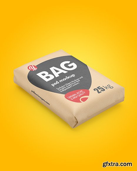 Kraft Bag Mockup 72512