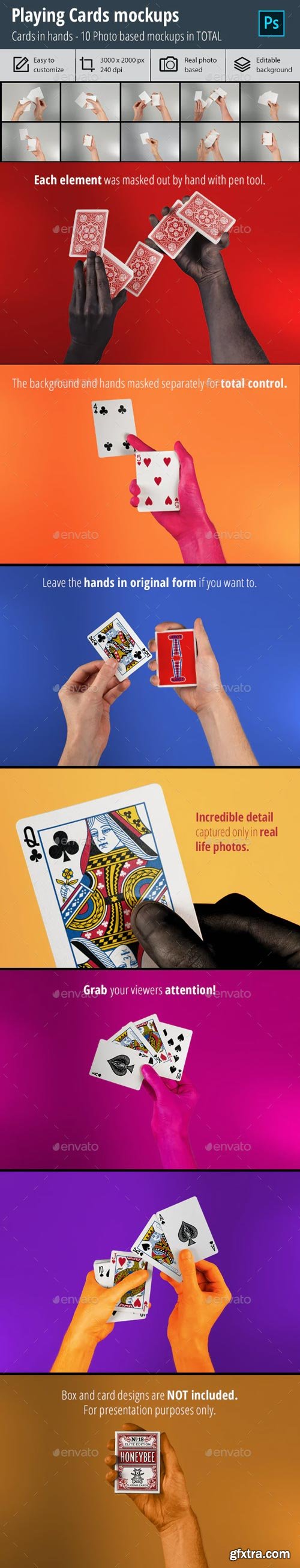 GraphicRiver - Playing Cards Mockup vol. 3 - 29401422