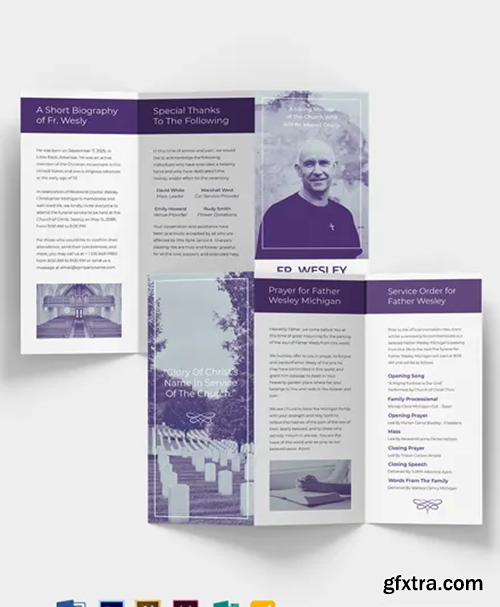 Christian-Loving-Memory-Funeral-Tri-Fold-Brochure-Template