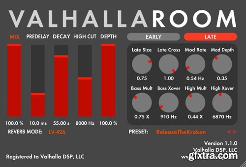 Valhalla DSP Valhalla Room v2.0.0.5