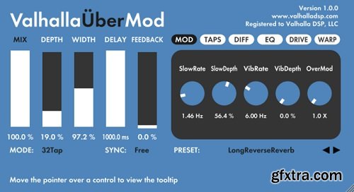 Valhalla DSP Valhalla UberMod v1.1.6