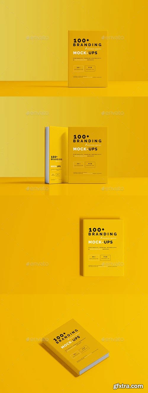 GraphicRiver - Hardcover Book Mockups - 29475026