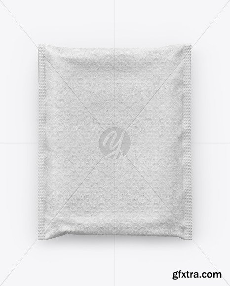 Kraft Paper Postage Bag Mockup 72679