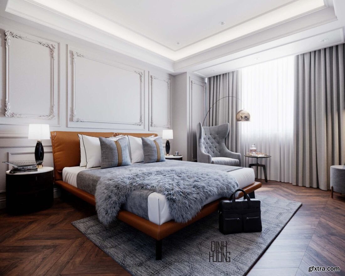 Modern Style Bedroom 586 Gfxtra