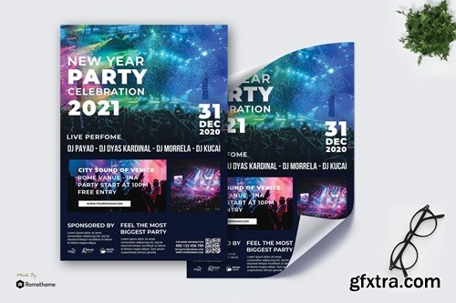 New Year Party vol.02 - Poster TY