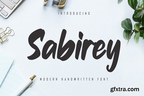 Sabirey - Handwritten Font