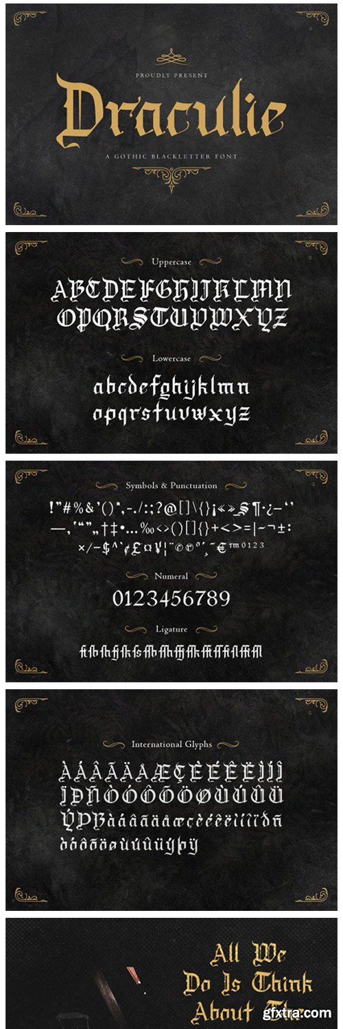 Draculie Font