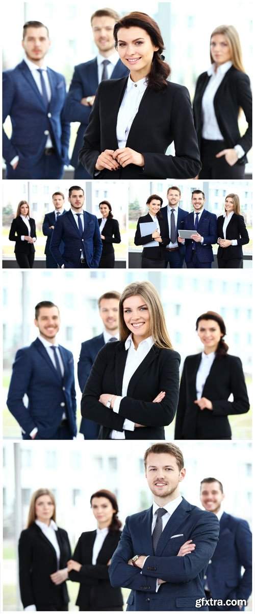 Group of business people stock photo