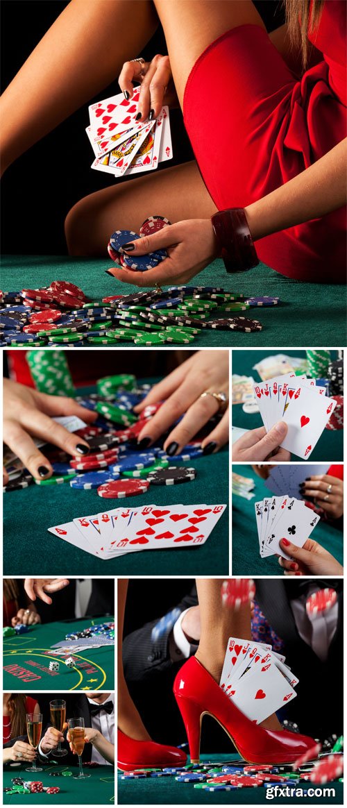 Casino, gambling stock photo