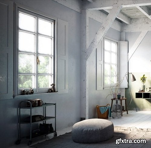 Scandinavian Style Living Room 11