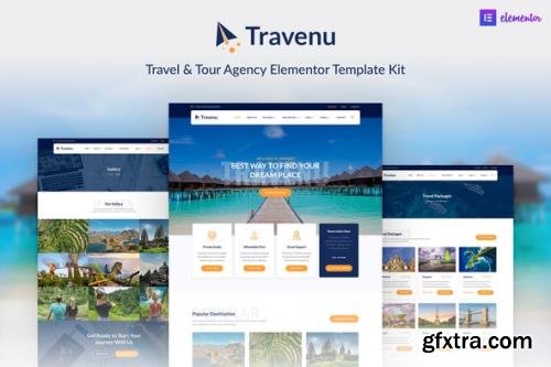 ThemeForest - Travenu v1.0.0 - Travel & Tour Agency Elementor Template Kit - 29831516