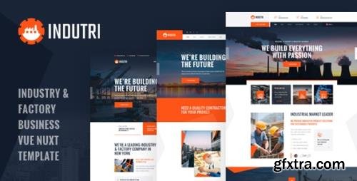 ThemeForest - Indutri v1.0 - Vue Nuxt Industry & Factory Business Template - 29324610