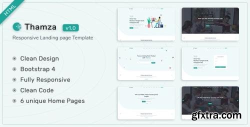 ThemeForest - Thamza v1.0 - Responsive Landing Page Template - 29592409