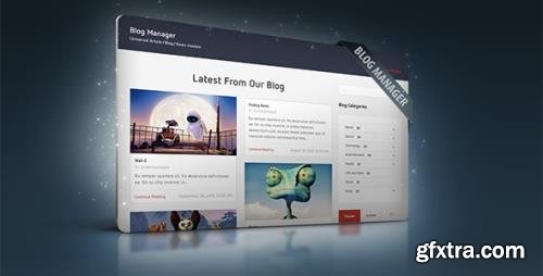 CodeCanyon - Blog Manager Module for CMS pro v5.20 (Update: 19 September 19) - 591229