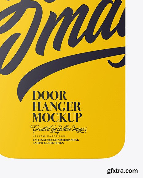 Door Hanger Mockup 72867