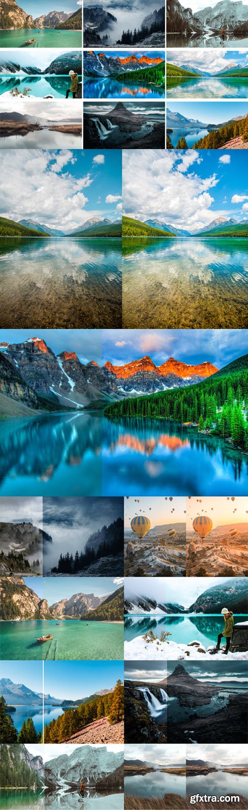 30+ Lightroom Coloring & Landscape Presets for Classic