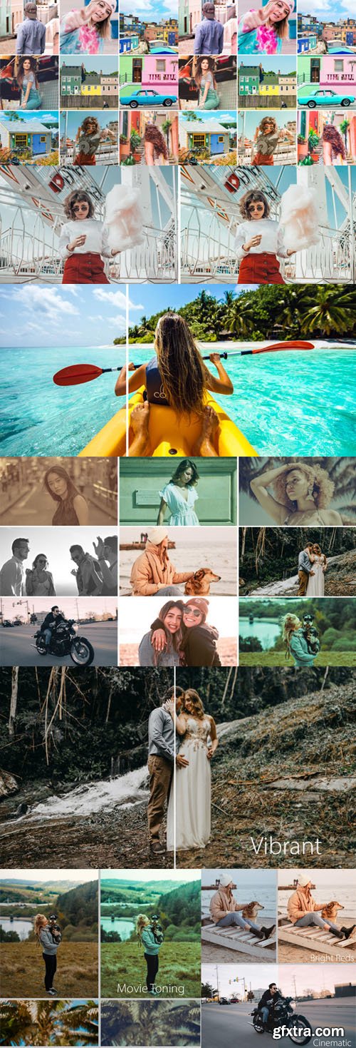 30+ Lightroom Coloring & Landscape Presets for Classic