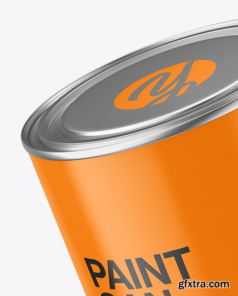 Matte Paint Can Mockup 72855