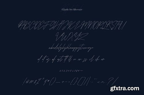 Asolitude Authentic Signature Font