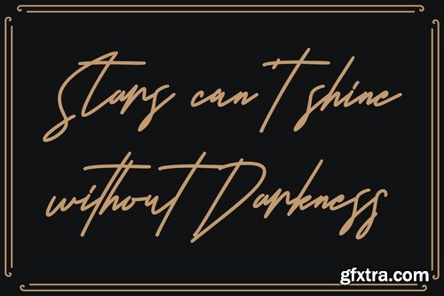 Carttinos Signature Typeface